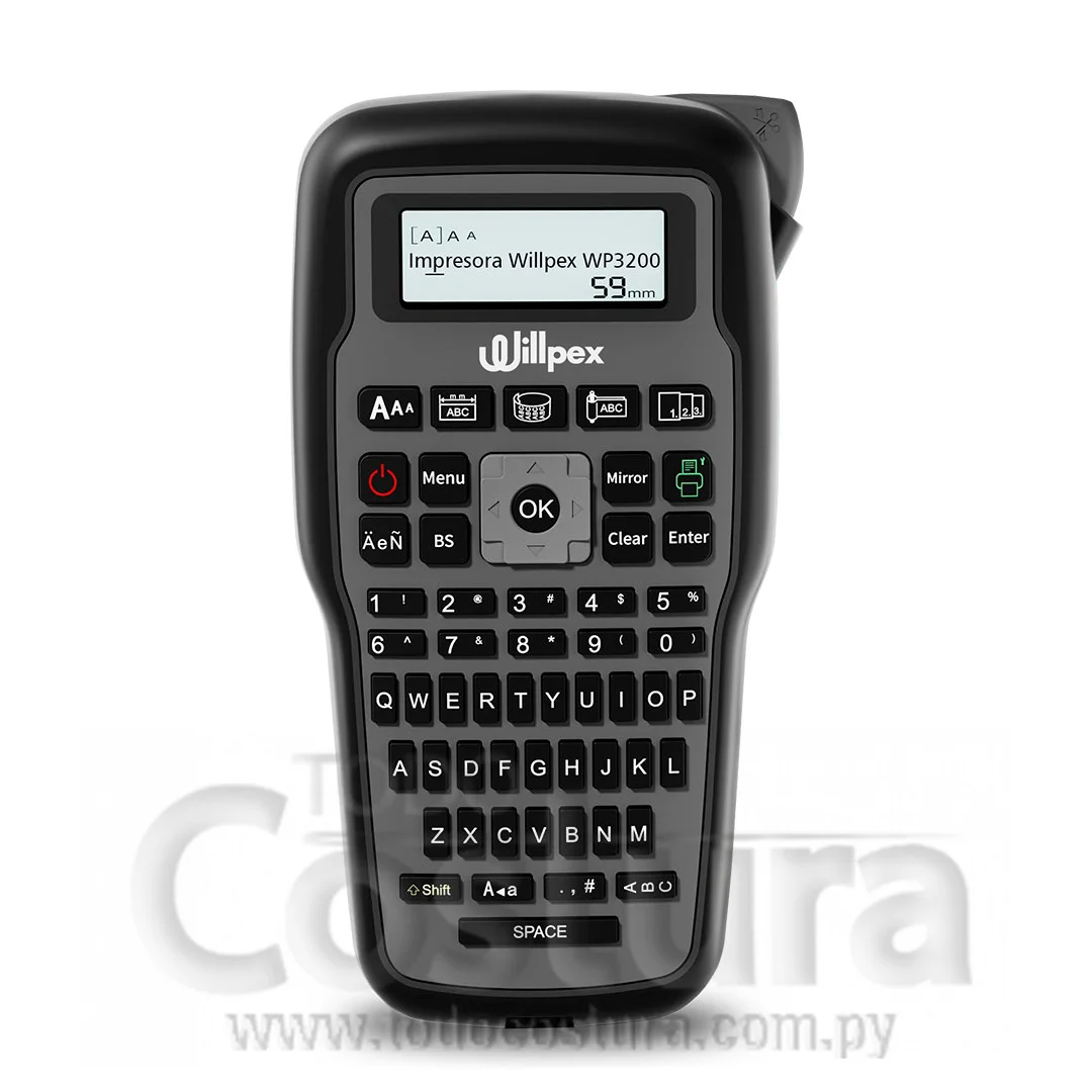 IMPRESORA DE ETIQUETAS PORTATIL WILLPEX WP3200